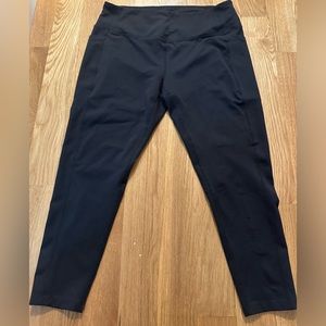 Z by Zella womens High Waist Daily Pocket Crop Leggings black